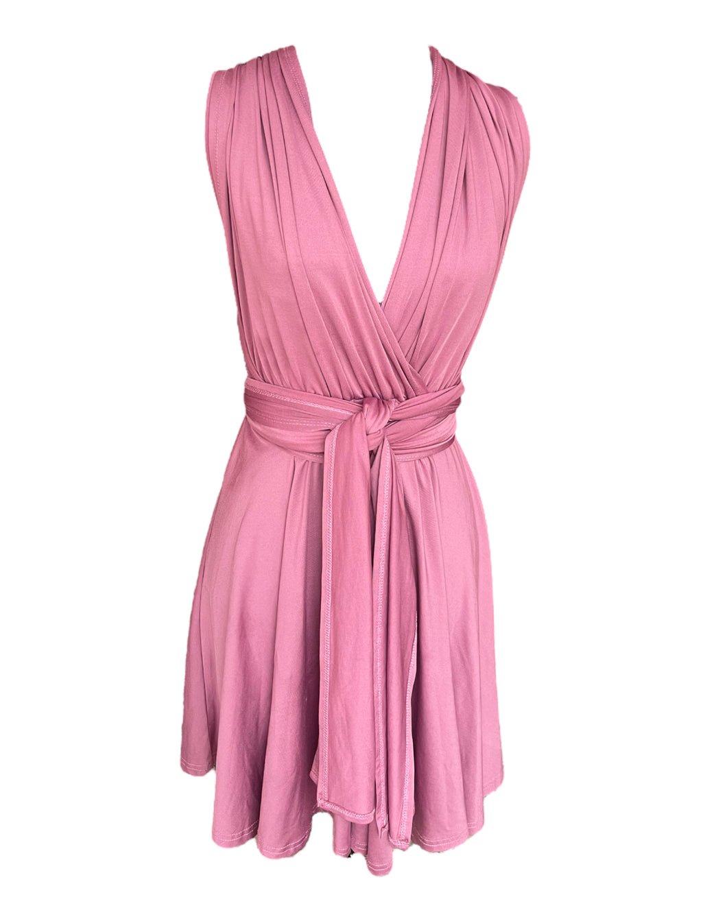 Pink Convertible Dress • M