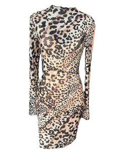 Guess Leopard Print Dress • M