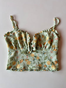 Love Tree Floral Top • S