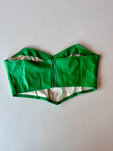 Load image into Gallery viewer, Green Faux Leather Top • M
